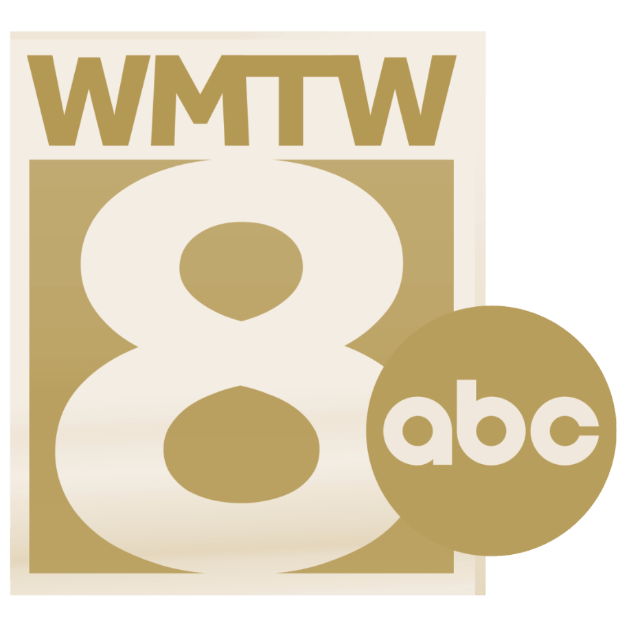 Logo of WMTW Channel 8 featuring the ABC network branding.